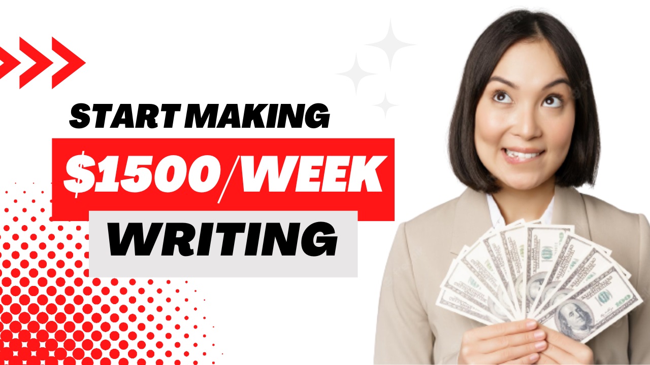 Make $1500 writing articles