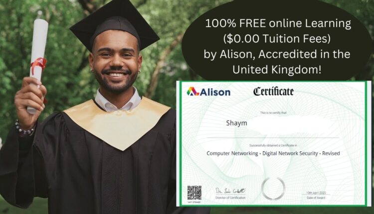 Are Alison certificates recognized